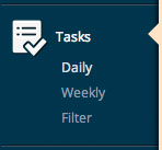 Tasks view